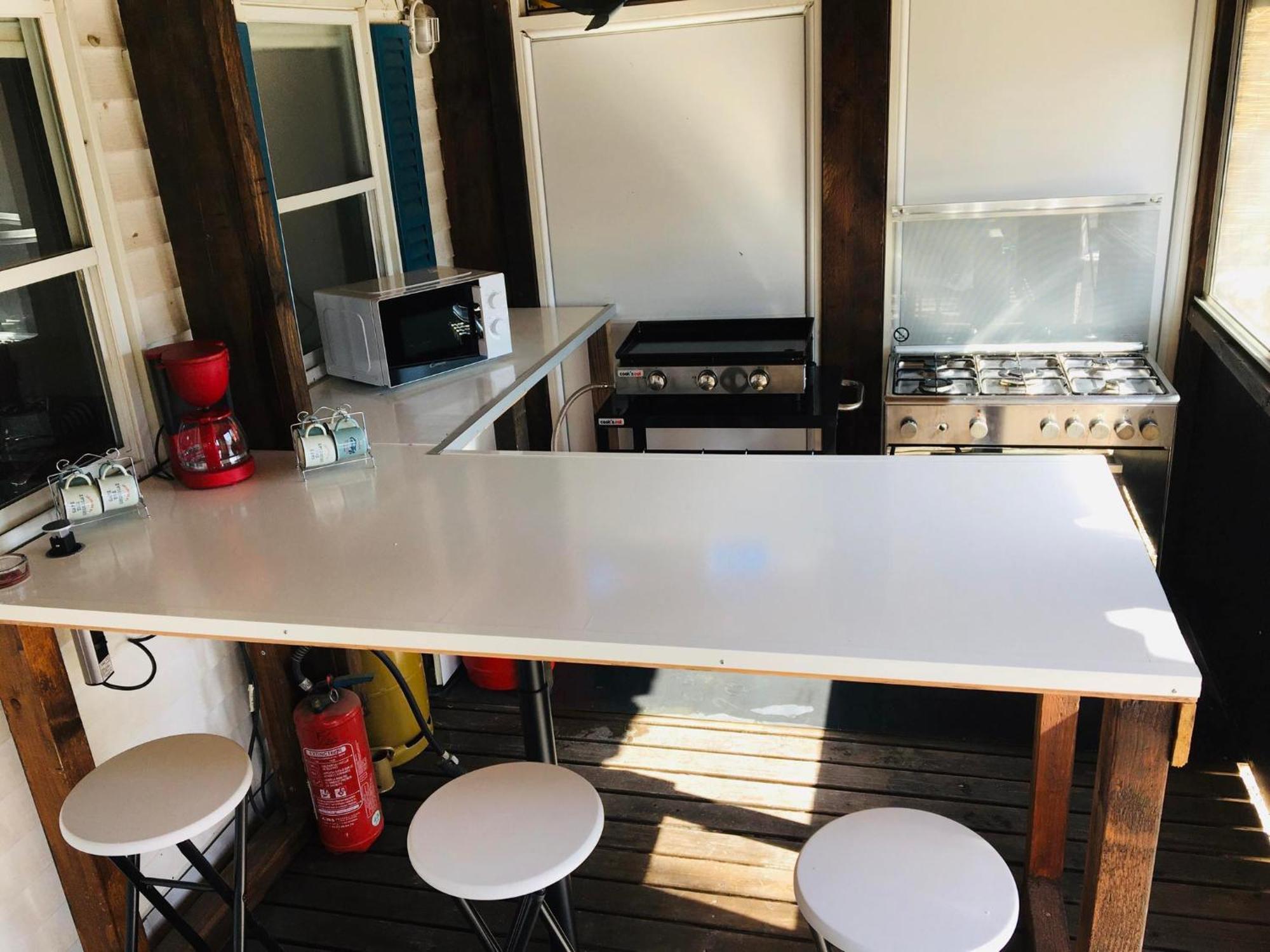 Mobil-Home Avec Grand Jardin Sérignan Exterior foto